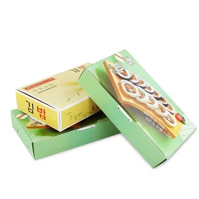 Индивидуальная еда на вынос суши-бокс